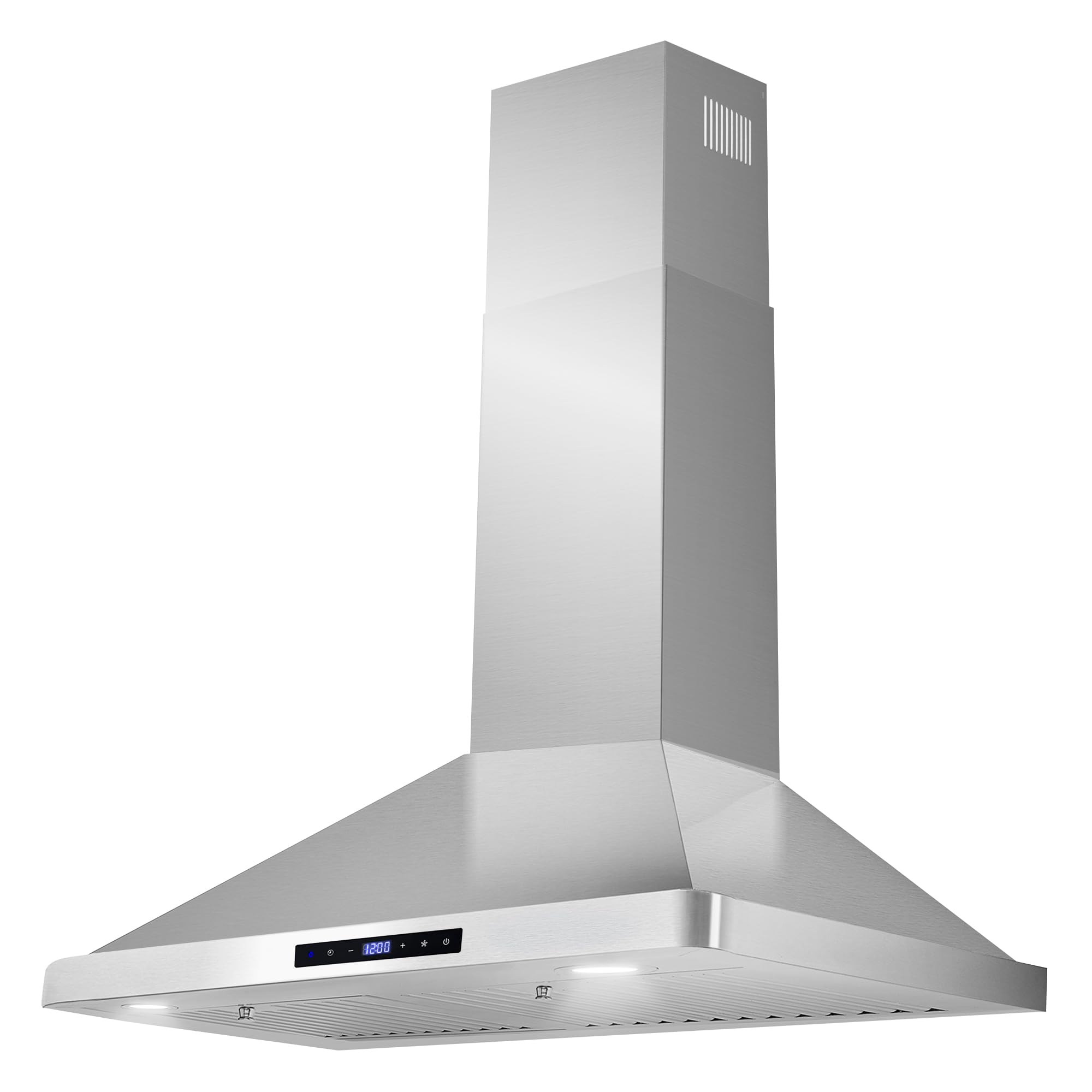 COSMO COS-63175S 30-inch Stainless Steel Wall Mount Range Hood - 380 CFM Ducted Ventilation with Touch Controls & LED Lights | Perfect for Modern Kitchens, Restaurants & Open-Concept Homes