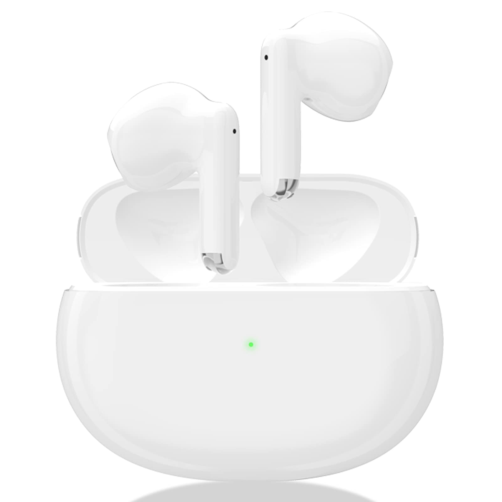 Wireless Earbuds Bluetooth 5.2 with Charging Case, 40H Playtime IPX7 Waterproof in-Ear Headphones with Built-in Mic for iPhone Samsung Android - Perfect for Gym Running Workout Travel Commuting