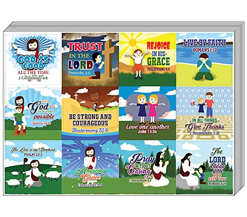 All the Time Jesus Bible Stickers (10-sheet)