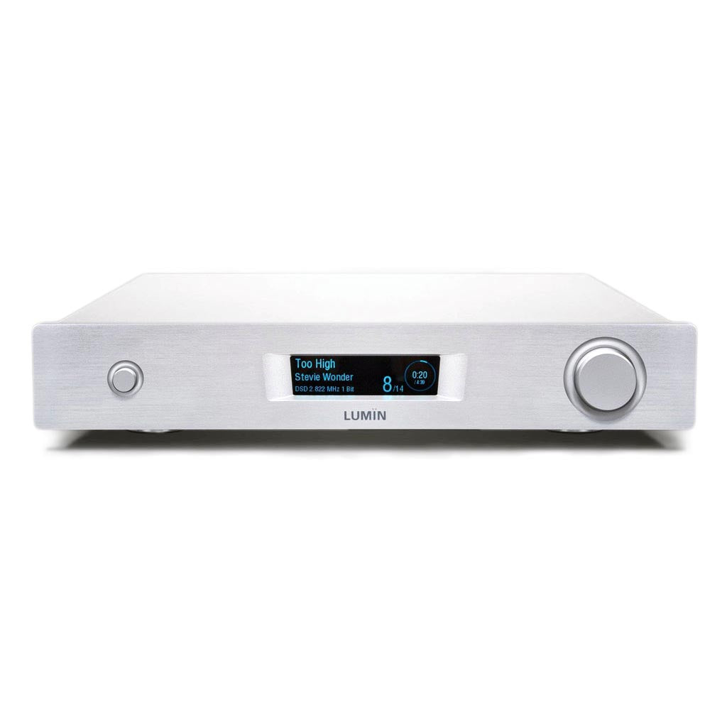 Lumin M1 Streaming Integrated Amplifier - HiFi Audio System for Home Theater & Music Streaming | Perfect for Living Room, Studio & Audiophile Setup