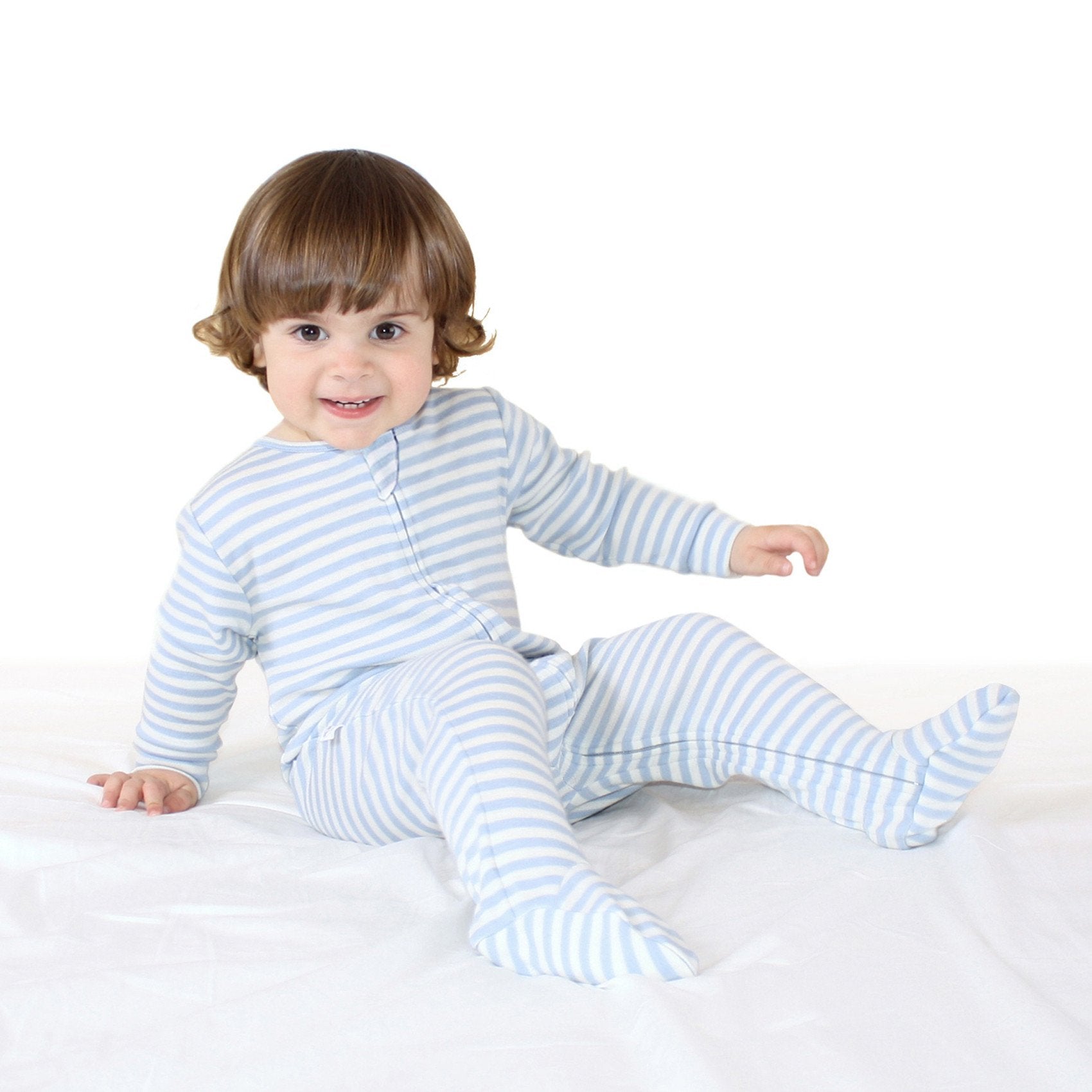 Warm & Cozy Merino Wool Footie Pajamas for Adults - Soft Blue One-Piece Sleepwear - Perfect for Winter Nights & Lounging at Home