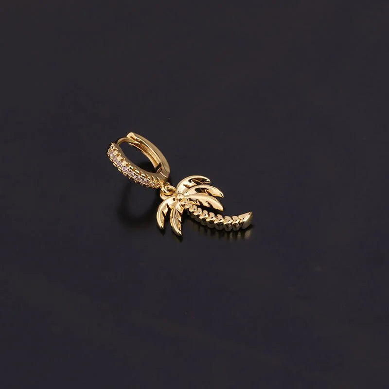 18K Gold Hoop Earrings for Women - Dangle Huggie Earrings Set, Boho Chic Hoop Earrings Jewelry | Perfect for Wedding, Party & Everyday Wear | HSPJ266