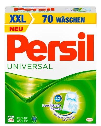 Persil Universal Powder Laundry Detergent - 4.55kg (70 Loads) | High-Efficiency HE Safe | Deep Cleaning for All Fabrics | Ideal for Family Laundry & Stain Removal