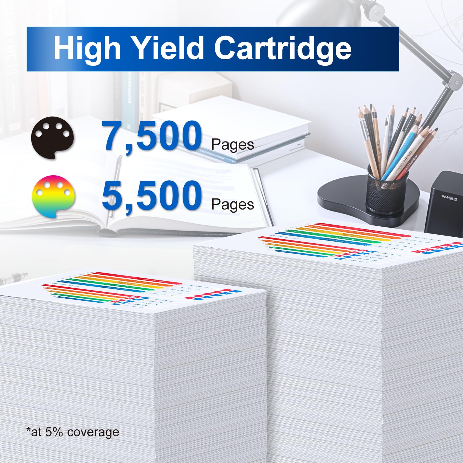 InkNI Compatible Toner Cartridges 4-Pack for HP 210X/210A/210 - High Yield Replacement for HP Color Pro MFP 4301fdw/4301fdn/4201dw/4201dn Printers (W2100X/W2100A) - Perfect for Office Printing & High Volume Documents
