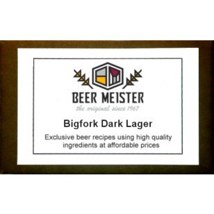 Bigfork Dark Lager Beer Extract Kit - Premium Home Brewing Supplies for Craft Beer Enthusiasts | Perfect for Homebrewing, Parties & Gifting