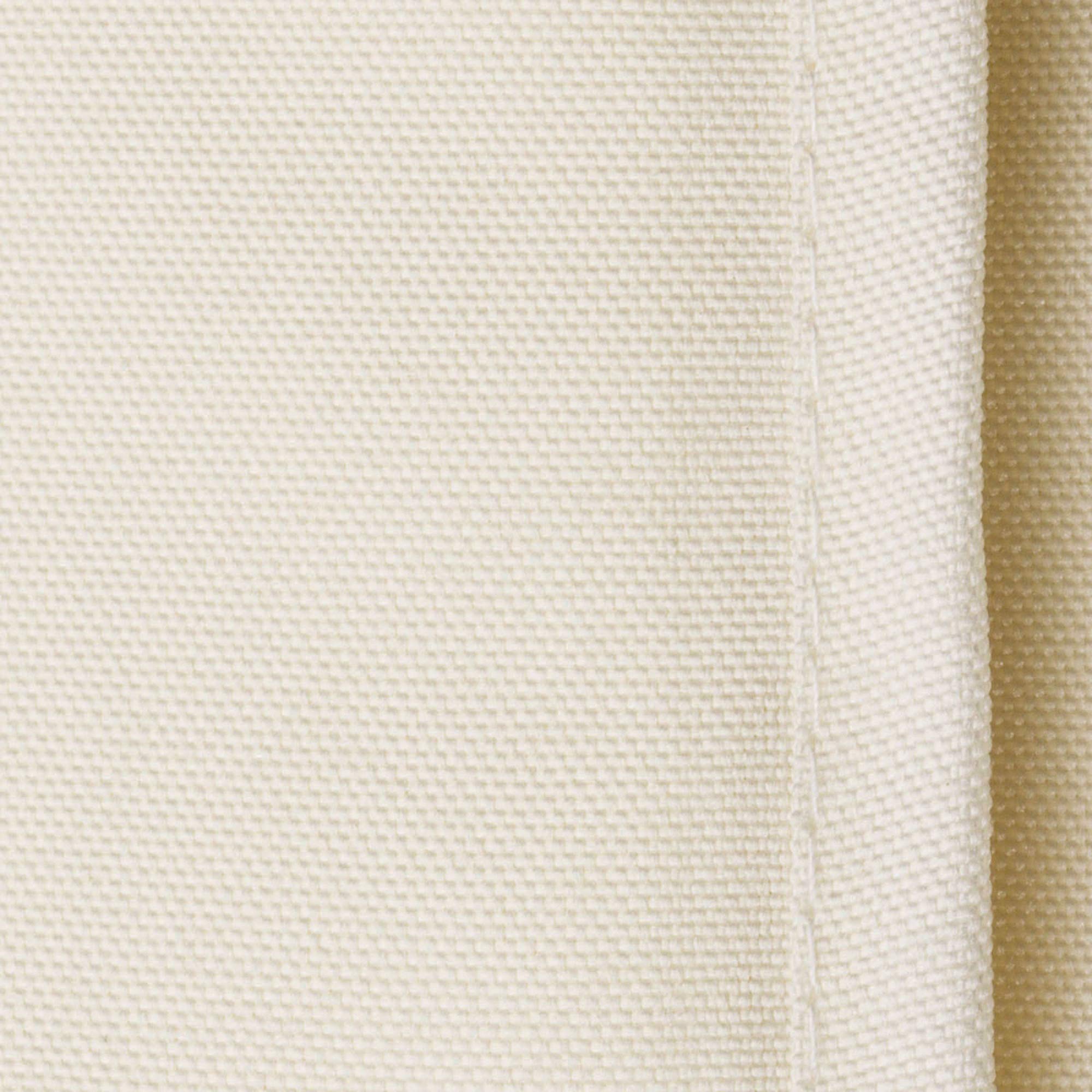 Lann's Linens 100-Piece Ivory Polyester Chair Covers for Weddings, Parties & Banquets - Elegant Folding Chair Slipcovers - Perfect for Formal Events, Bridal Showers & Home Decor