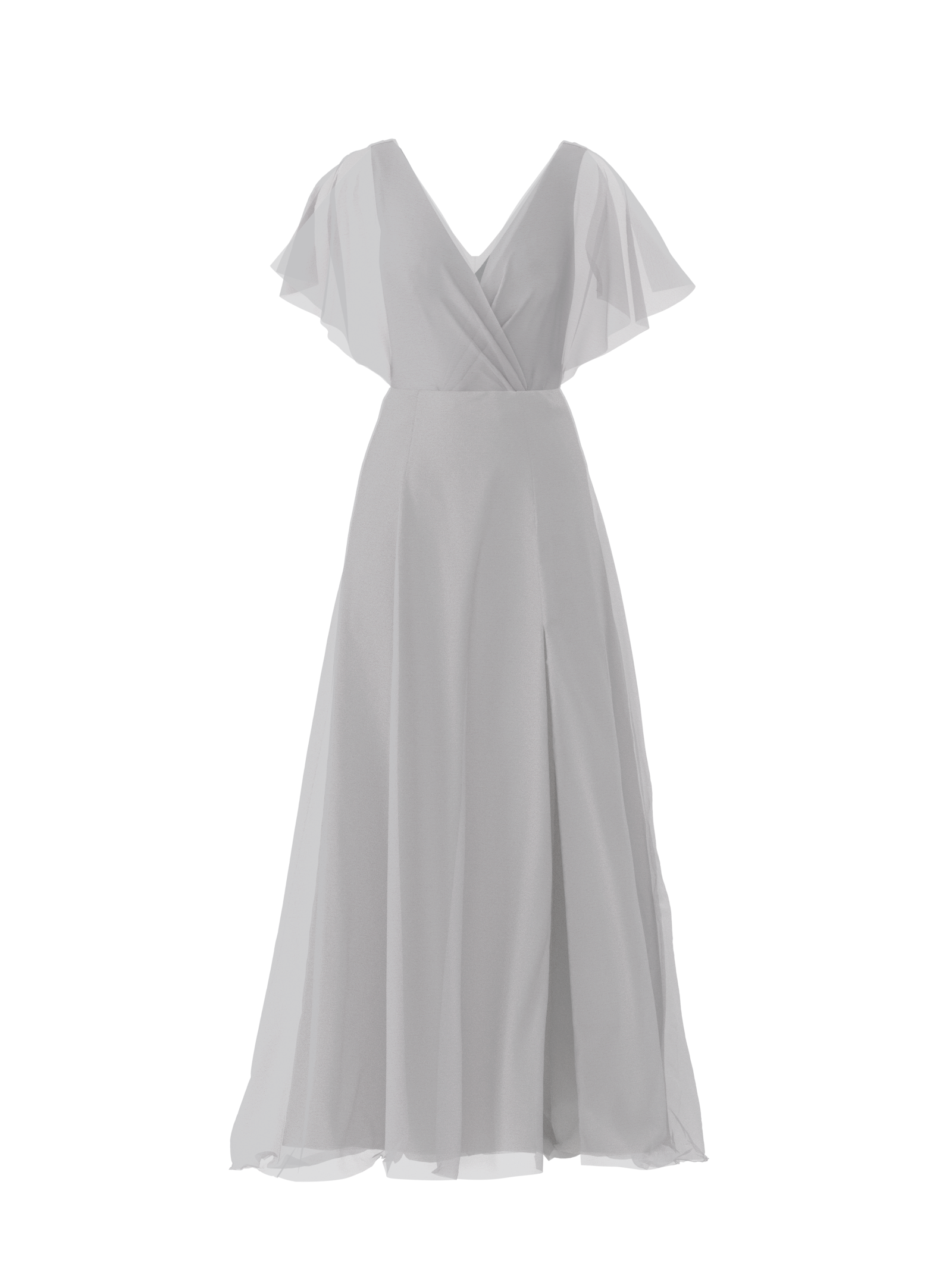 Elegant Ava Bodice & Arabella Skirt Set in Platinum - Perfect for Weddings, Prom, and Formal Events