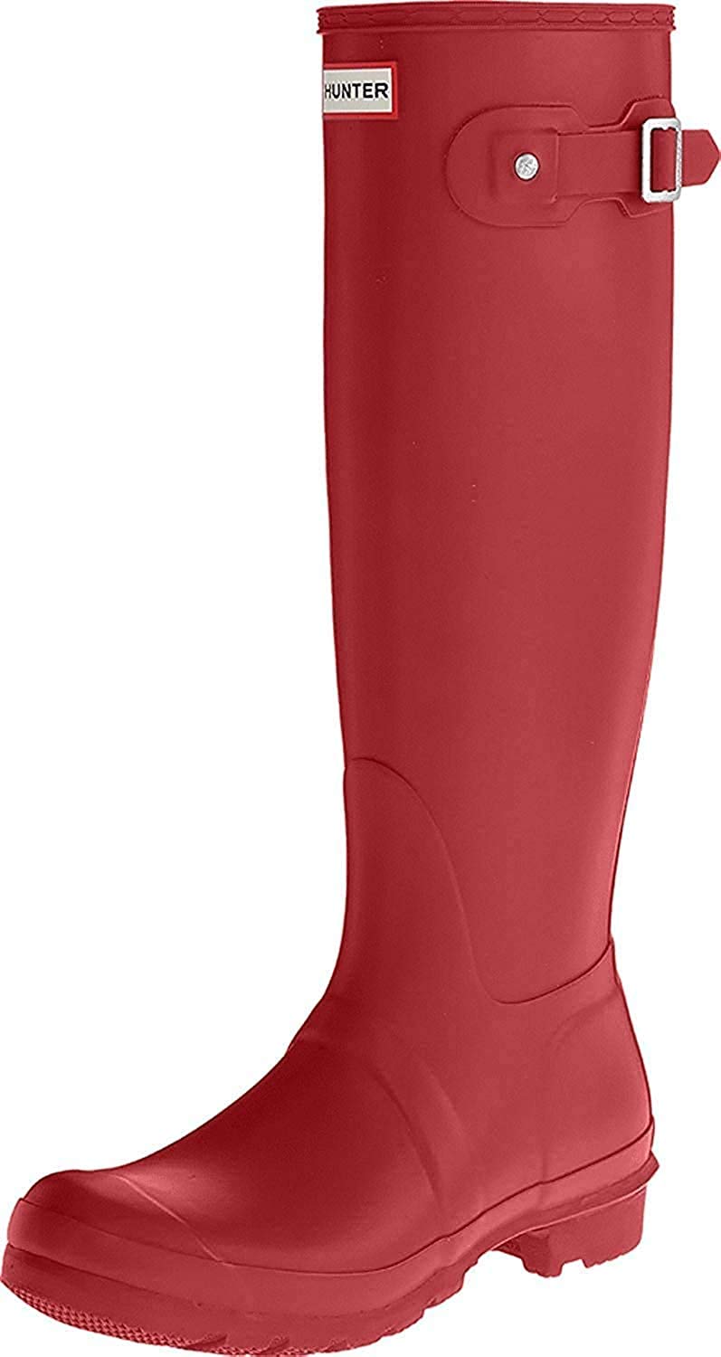 Hunter Women's Original Tall Rain Boots - Waterproof Rubber Boots for Women, Comfortable & Stylish - Perfect for Rainy Days, Gardening, and Outdoor Adventures