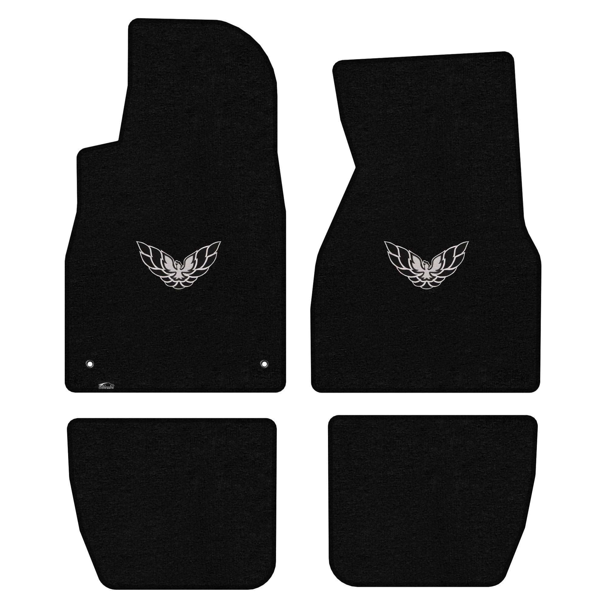 Premium Custom-Fit Carpet Floor Mats for Pontiac Firebird/Trans Am 1993-2002 - Black Luxury Car Floor Liners (Front & Rear Set) - Perfect for Daily Driving & Car Shows