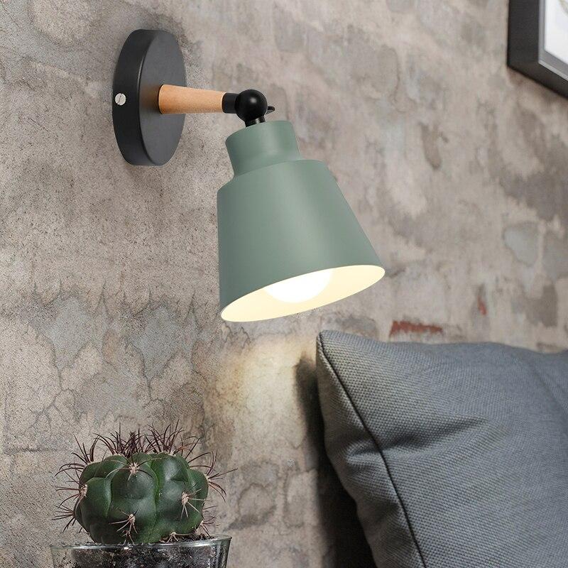 Dina Wall Sconce Light Fixture - Modern Plug-in Wall Lamp with Adjustable Arm for Bedroom, Living Room & Hallway Decor