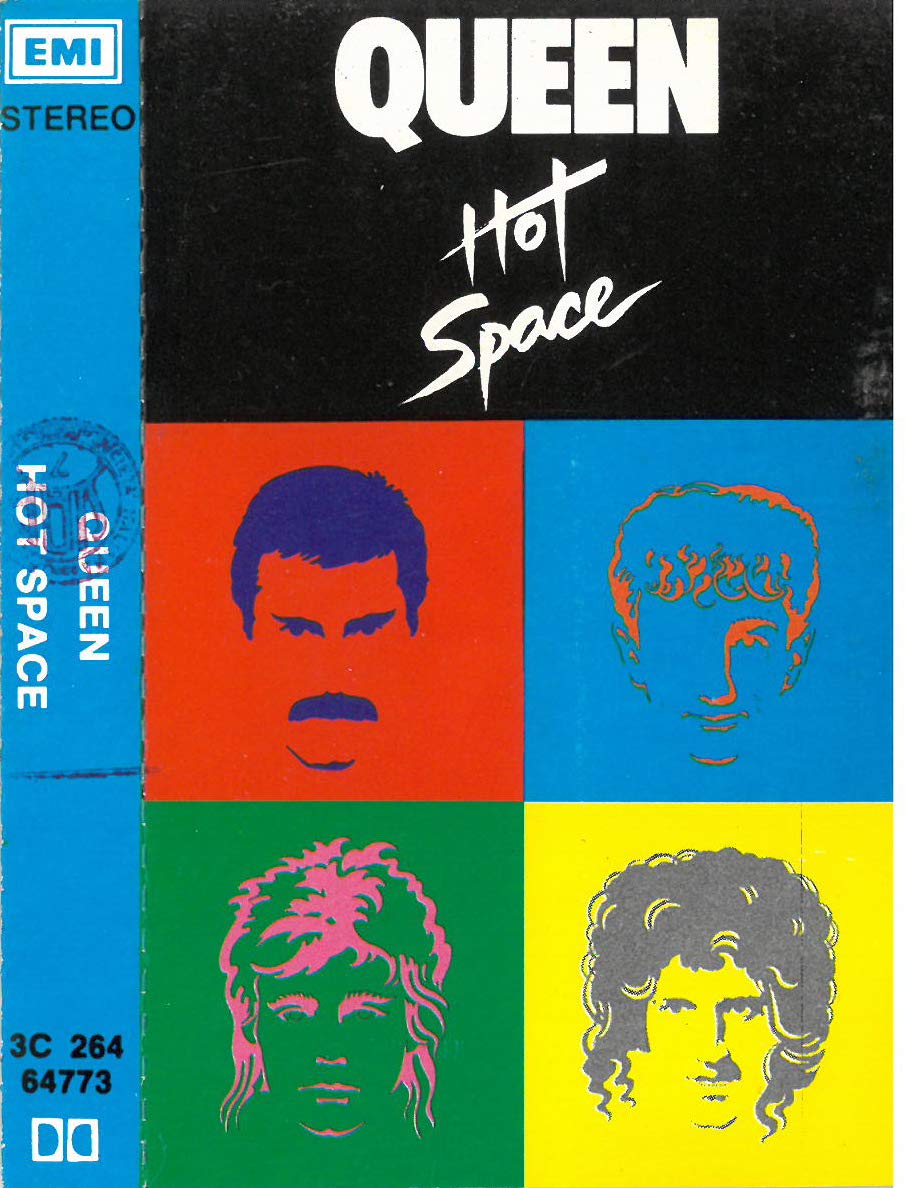 Hot Space [CASSETTE] - Vintage Queen Album | Classic Rock Music Cassette Tape | Perfect for Collectors & Retro Music Lovers | Great for Home Listening, Car Rides & Nostalgic Gift Giving