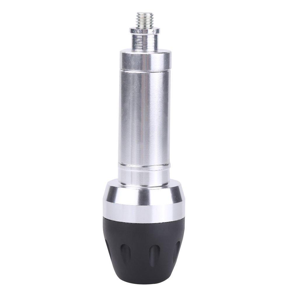 Motorcycle Frame Sliders - Aluminum Alloy Crash Protector for Motorbike (Silver) - Perfect for Road & Track Protection