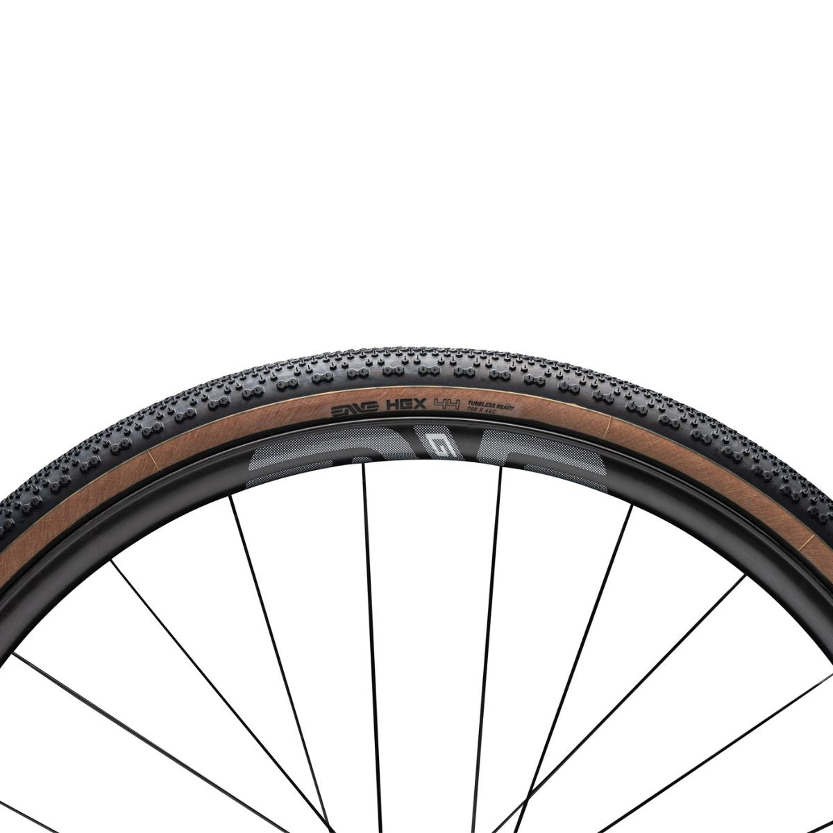 ENVE Hex Gravel Tire - High-Performance Tan Sidewall Gravel Bike Tires for Off-Road Cycling, Adventure Riding & All-Terrain Biking