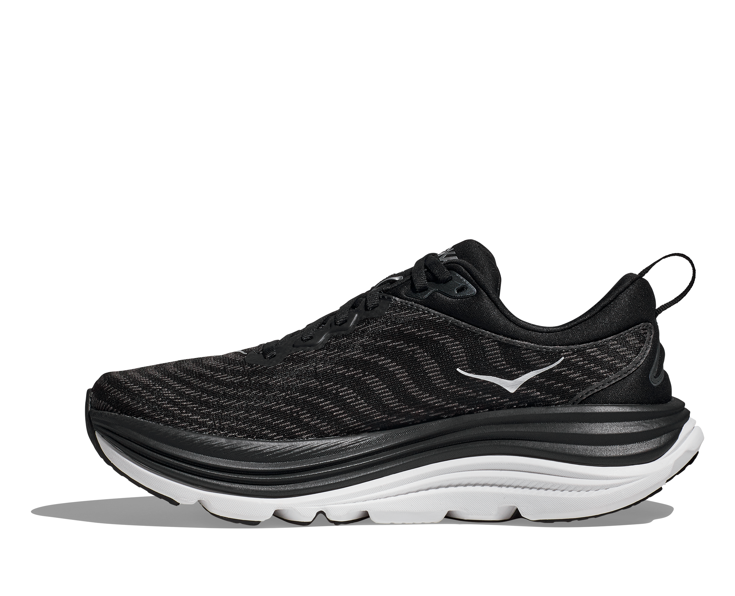 Women's Gaviota 5 Running Shoes - Black/White (BWHT) | Lightweight Cushioned Sneakers for Jogging, Gym Workouts & Everyday Wear