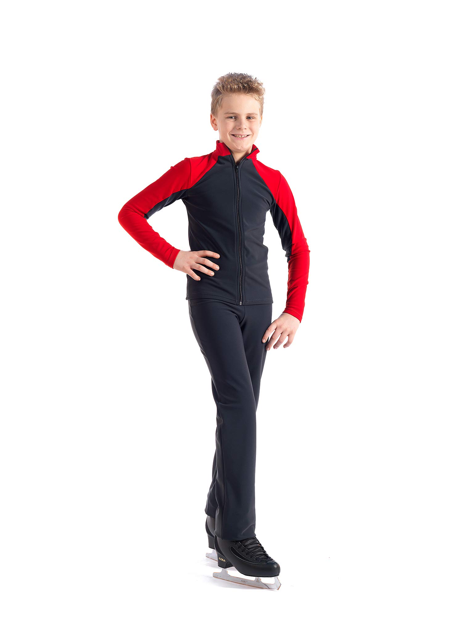 Premium Men's Figure Skating Jacket - Handmade in Italy with Thermal Fabric for Warmth & Performance - Perfect for Ice Skating, Winter Sports & Outdoor Activities