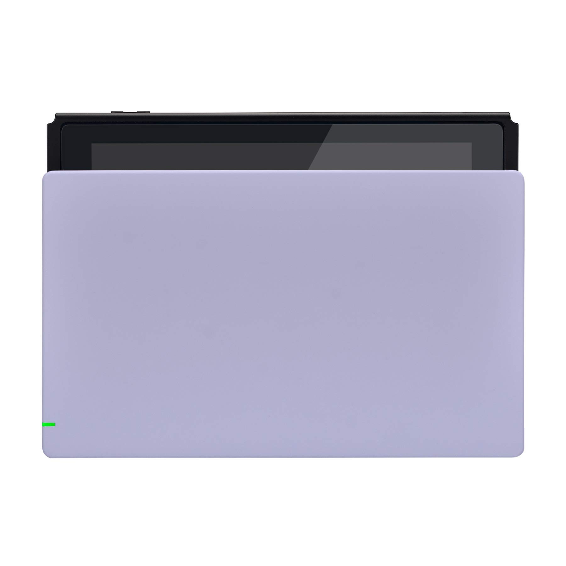 eXtremeRate Soft Touch Light Violet Joycon Housing Shell with Full Button Set for Nintendo Switch - D-Pad Version | Replacement Faceplate for Switch Dock (Dock Not Included) | Perfect for Gaming, Customization & Controller Repair
