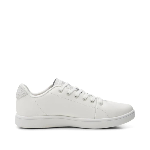 JANE Leather Runners - White Women's Fashion Sneakers for Casual Wear & Everyday Comfort