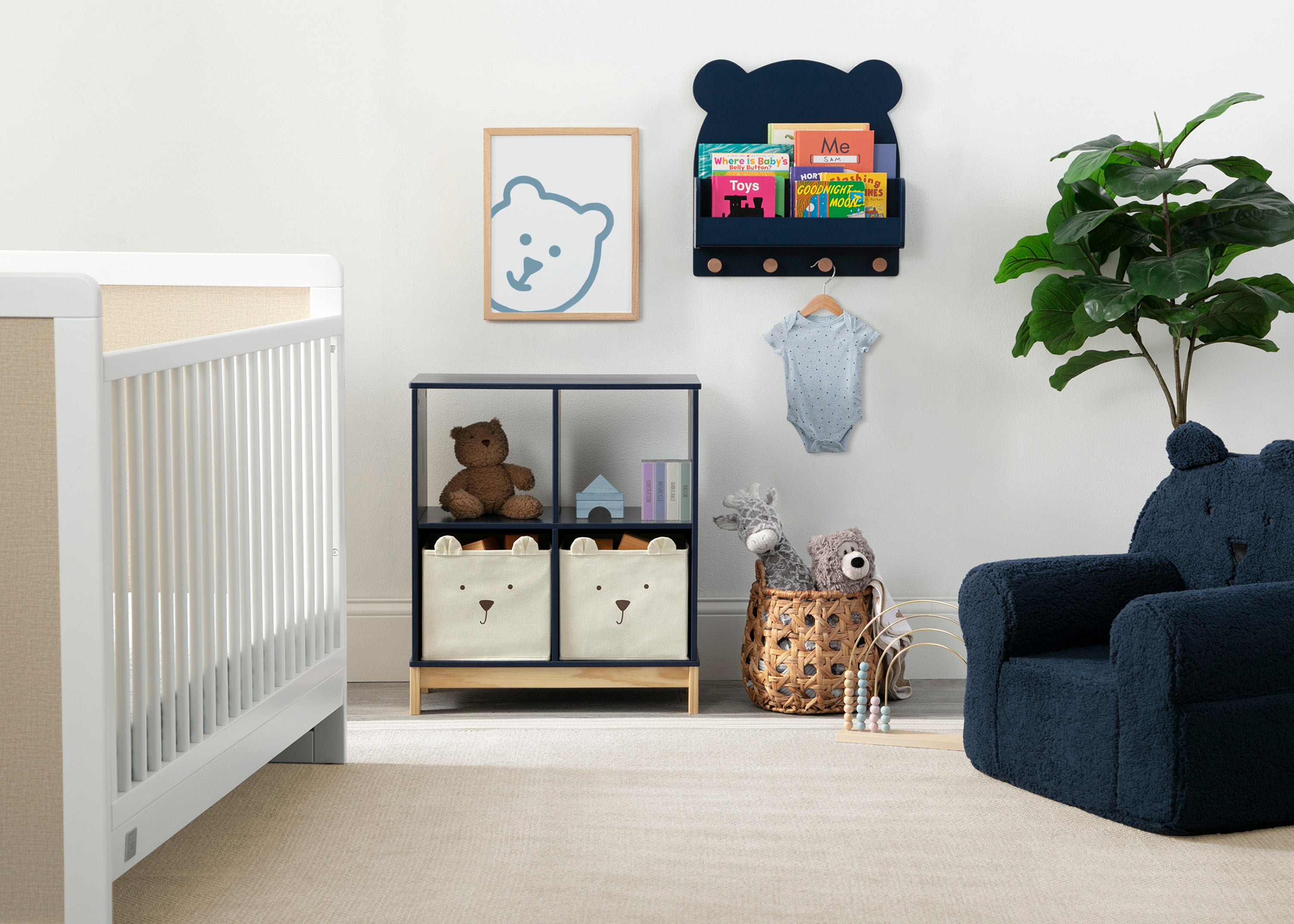 Brannan Bear Wall Shelf with 4 Hooks - Rustic Wooden Floating Shelf for Entryway, Bathroom & Bedroom Organization - Perfect for Hanging Coats, Towels & Decor