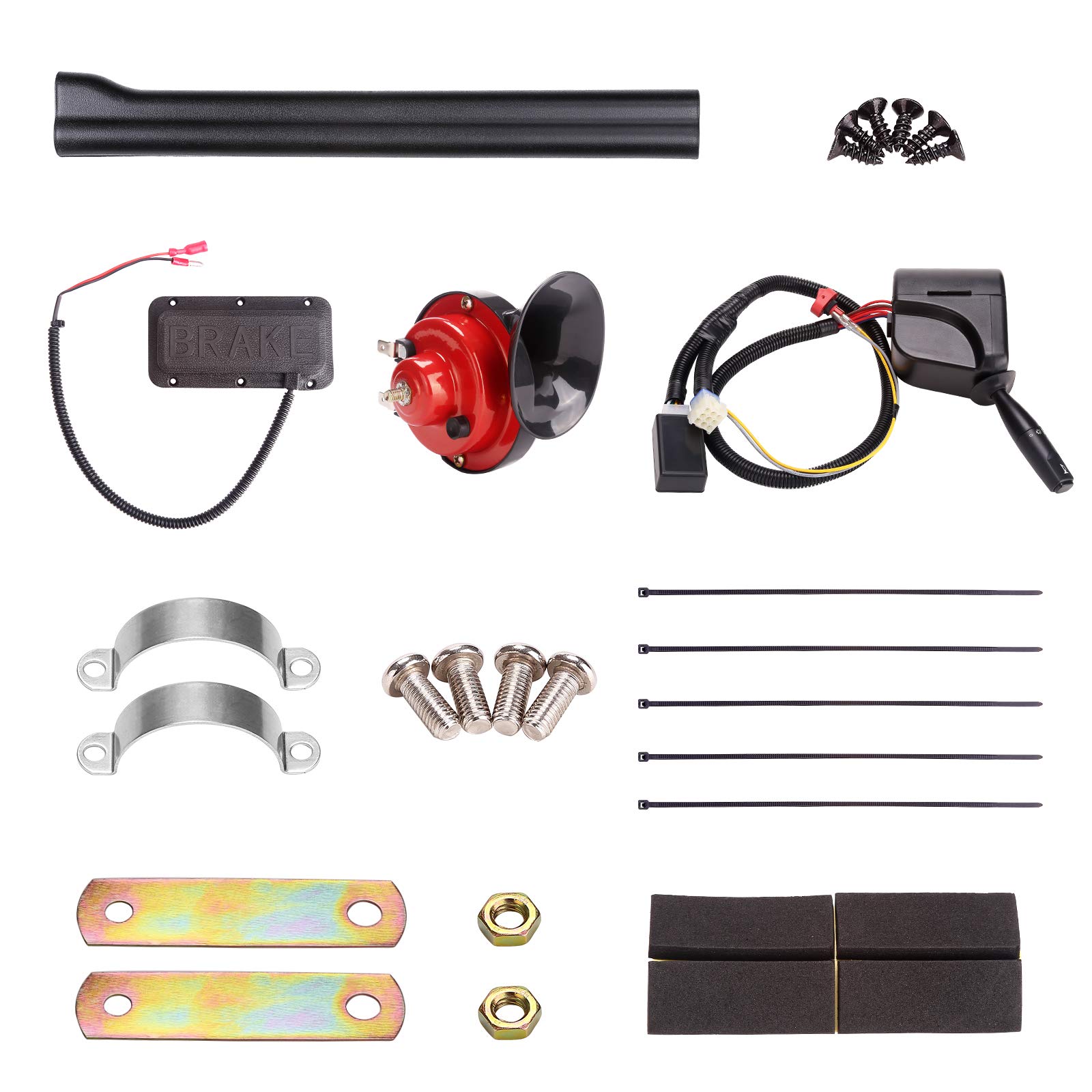 Yamaha G29 Drive 2007-Up Golf Cart Light Kit - 10L0L LED Headlights, Taillights, Turn Signals, Hazard & Brake Lights with Horn | Perfect for Night Golfing, Camping & Neighborhood Cruising