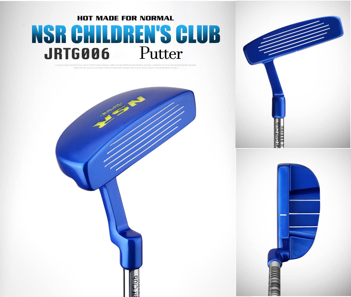 **PGM Junior Golf Club Set for Kids - Right Handed 6-Piece Youth Golf Clubs with Driver, Hybrid, 7 & 9 Irons, Wedge, Putter & Stand Bag (Includes 2 Headcovers) - Perfect for Boys & Girls Learning Golf at Home, School, or Driving Range**
