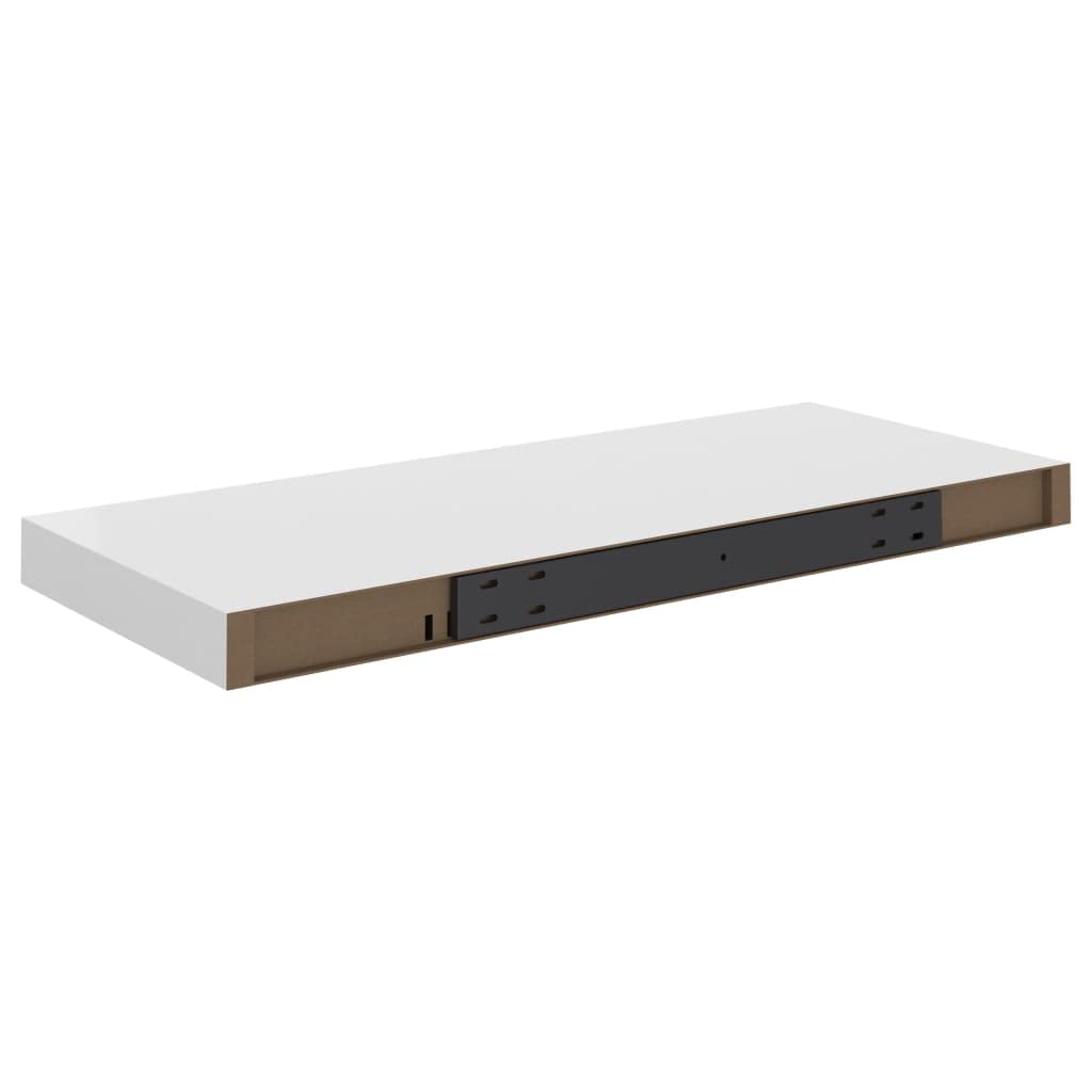 Modern Floating Wall Shelf - White 23.6