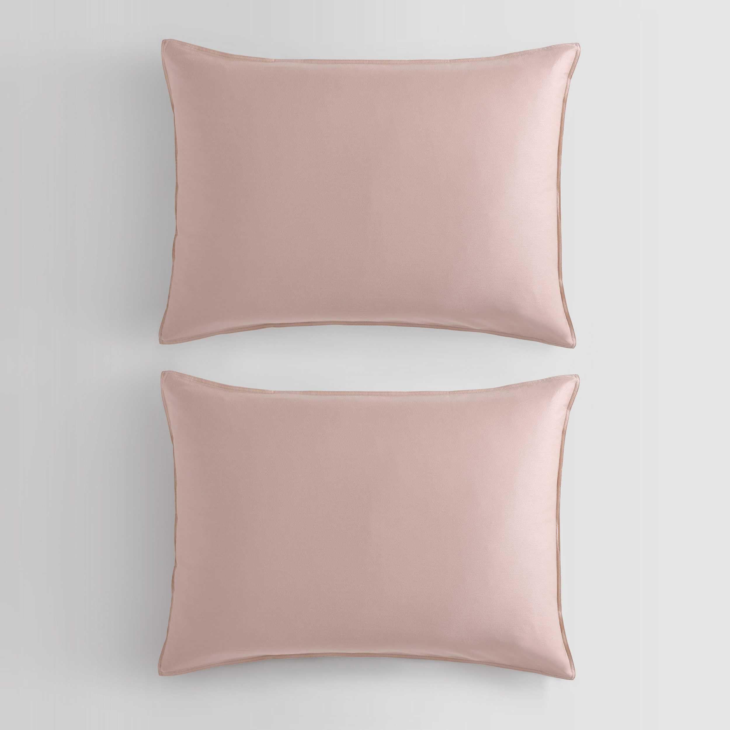 Calvin Klein Organic Cotton Sateen Queen Duvet Cover Set - GOTS Certified Luxurious Soft Bedding in Earth Clay Pink | Perfect for Master Bedrooms, Guest Rooms & Cozy Home Decor