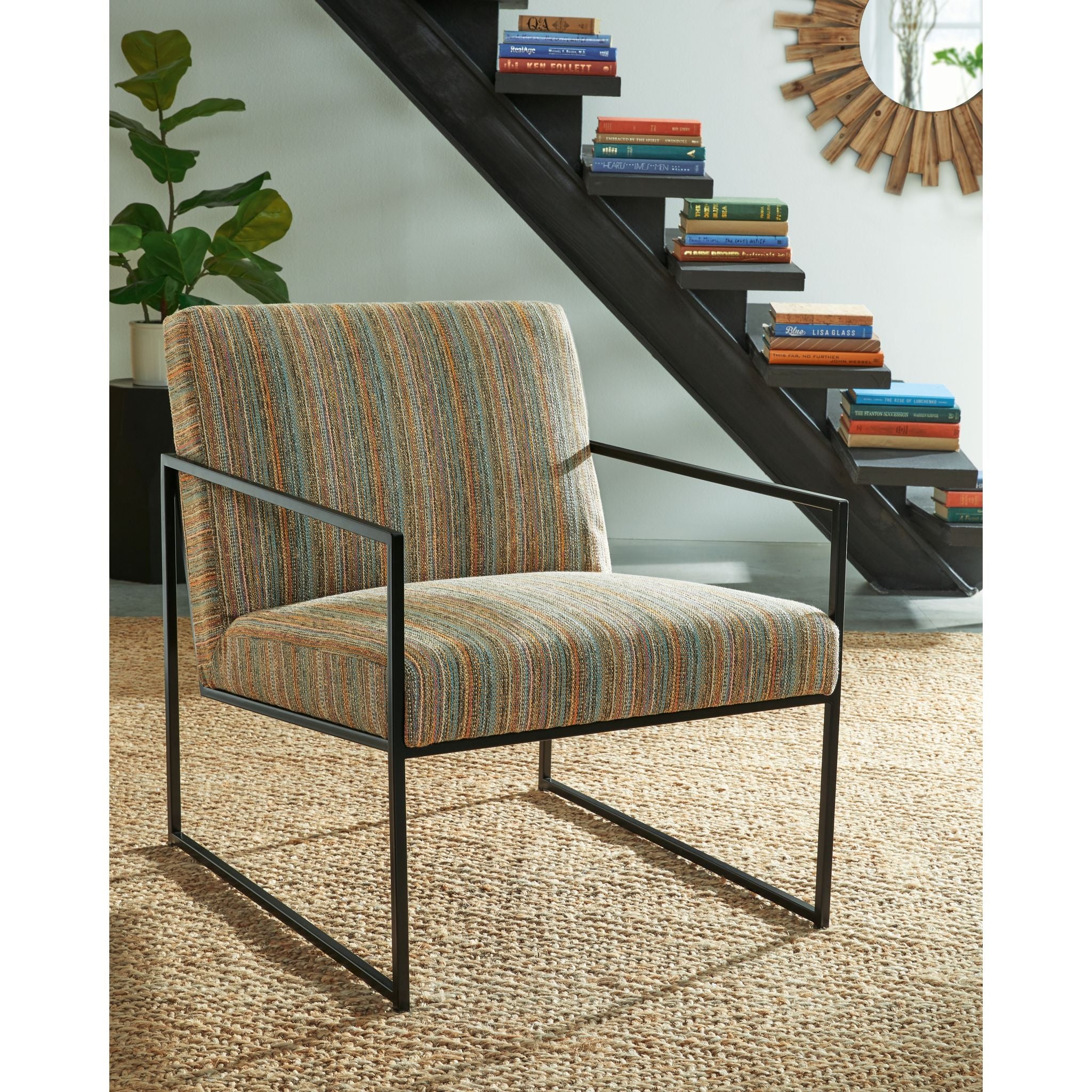 Aniak Accent Chair - Modern Upholstered Lounge Chair with Wooden Legs for Living Room, Bedroom & Office Decor | Comfortable Reading Chair for Home & Workspace