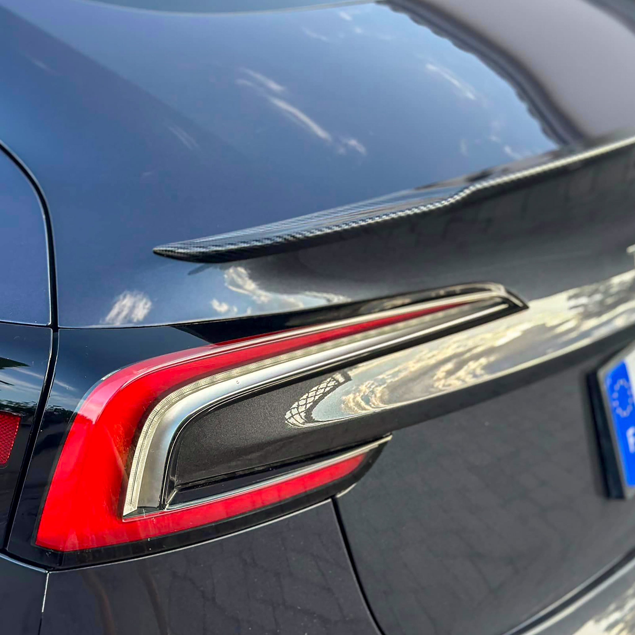 2024+ Tesla Model 3 Highland Performance Style Rear Spoiler - ABS Plastic Aerodynamic Car Accessory (Perfect for Road Trips & Car Shows)