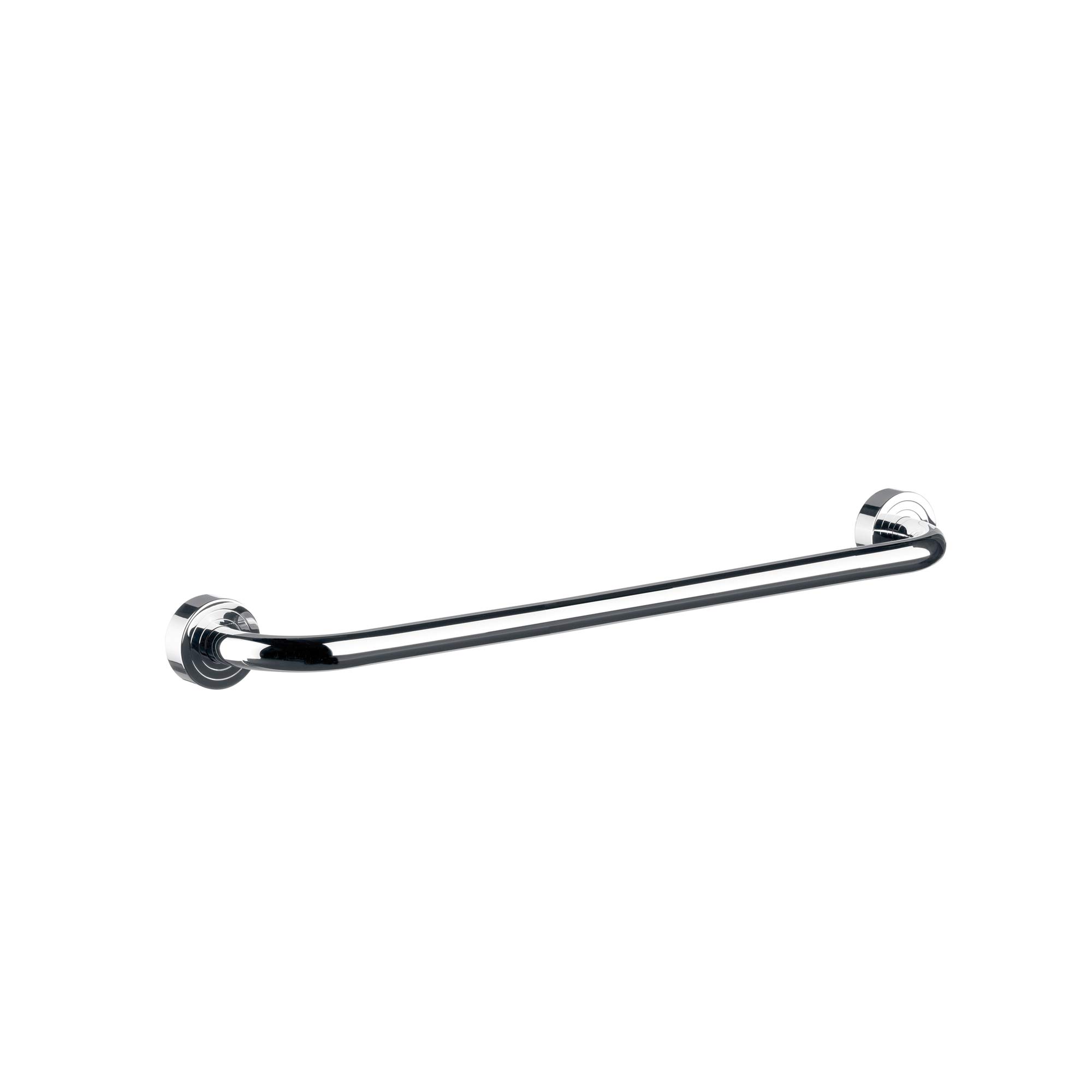 Polished Chrome Polo 0760.001.60 Towel Bar - Bathroom Accessory for Modern & Luxury Home Decor - Perfect for Bathrooms, Spas & Hotels