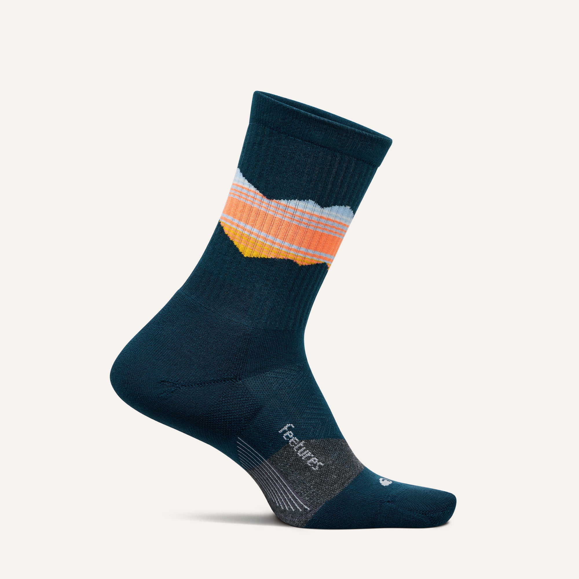 Trail Max Cushion Mini Crew Socks - Breathable Hiking & Running Socks for Men & Women - Perfect for Outdoor Adventures, Gym Workouts & Daily Comfort