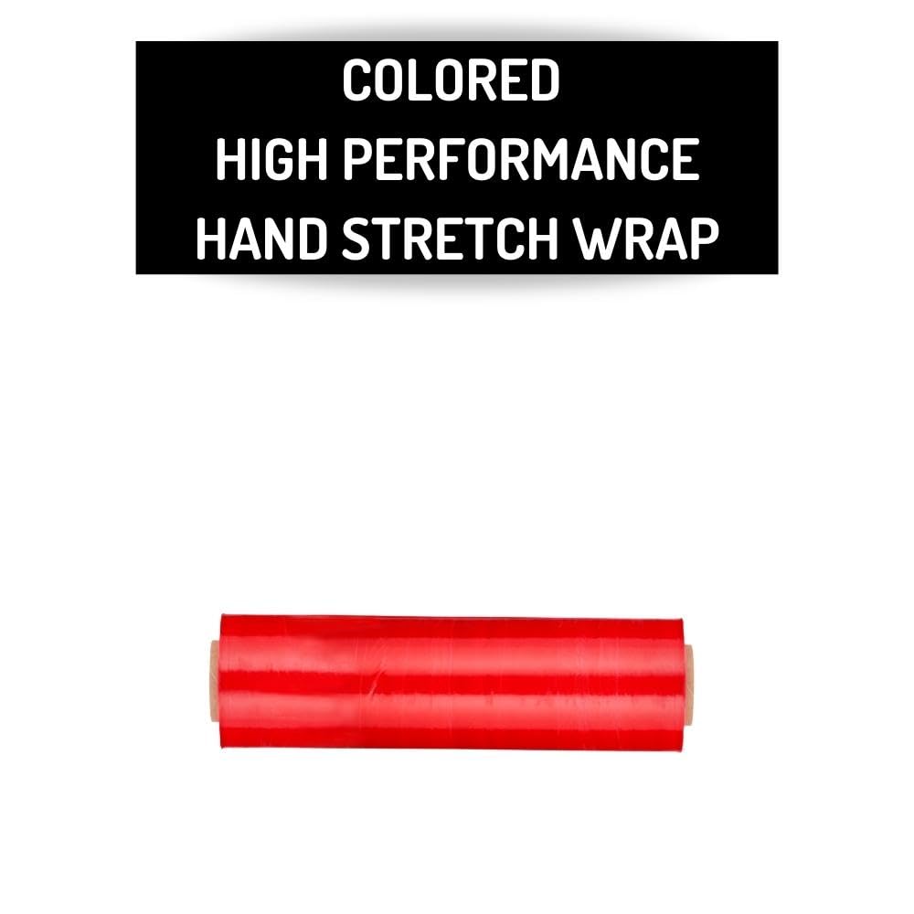 Red Tinted Stretch Shrink Wrap - 18