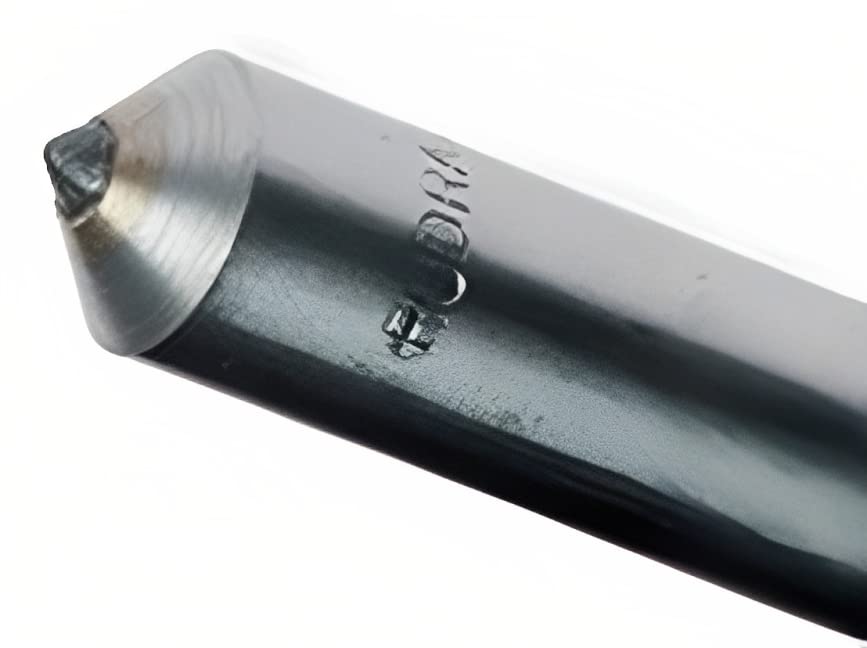 Diamond Dresser Single Point Grinding Wheel - 3.00 Carat Tapered Point Tool (7/16 x 6 Inches) for Metalworking & Sharpening - Perfect for Lathe, Bench Grinder & Tool Maintenance