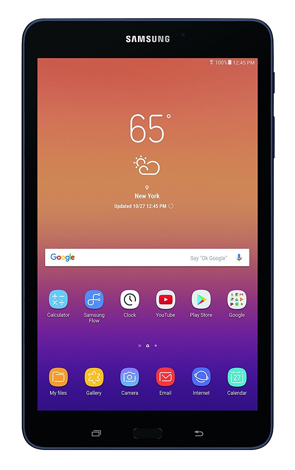 Samsung Galaxy Tab A 8.0 Inch 32GB Android Tablet - Black (Renewed Certified) | Portable Entertainment, Work & Study Device for Home, Office & Travel