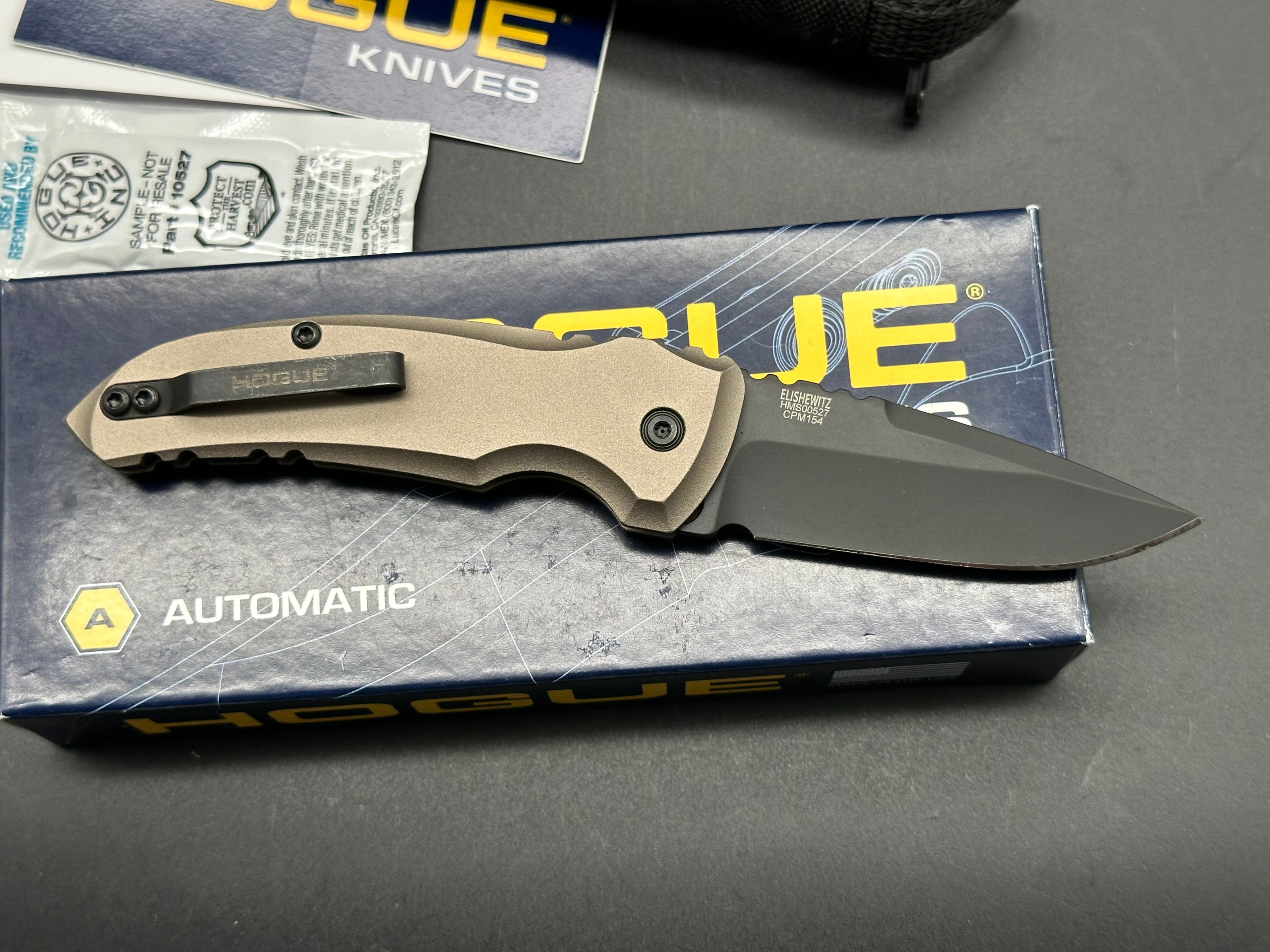 Hogue Knives A01 Microswitch Automatic Knife - 2.6