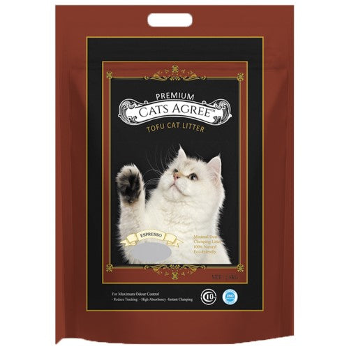 Premium Tofu Cat Litter for Odor Control - Eco-Friendly & Low Dust Cat Hygiene Solution - Perfect for Multi-Cat Homes & Small Apartments