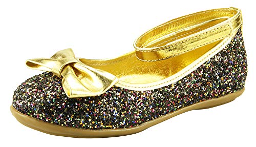 Multi Color With Gold Bow
