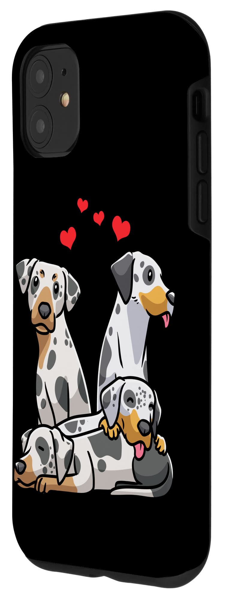 iPhone 11 Case for Dog Lovers - Louisiana Catahoula Leopard Dog Design | Protective Phone Cover for Pet Owners | Perfect Gift for Animal Enthusiasts