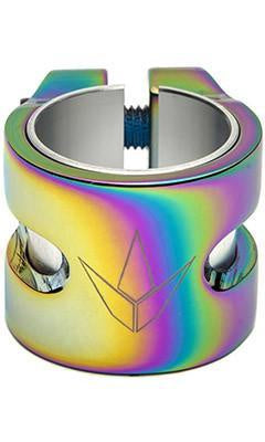 Envy 2 Bolt Oversized Clamp Oil Slick - Heavy Duty Motorcycle Handlebar Clamp for Harley, Cruiser & Chopper Bikes - Perfect for Custom Bike Builds & Off-Road Adventures
