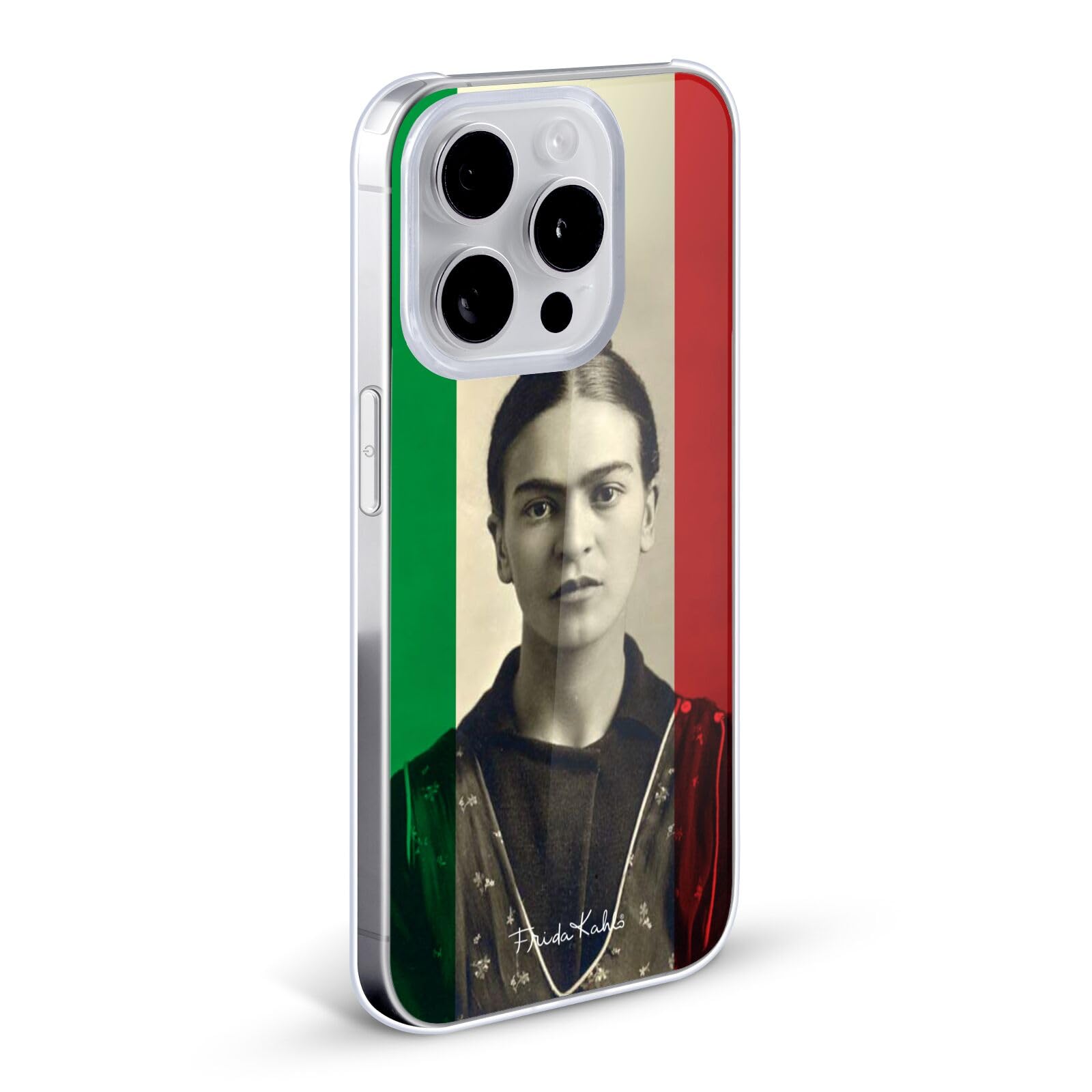 Officially Licensed Frida Kahlo iPhone 13 Case - Young Portraits & Quotes Hard Back Cover | Artistic Protection for Everyday Use, Work & Travel