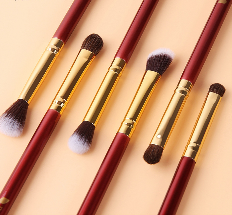 Professional Makeup Brush Set for Eyes - 10-Piece Vegan & Cruelty-Free Eye Makeup Brush Kit - Perfect for Eyeshadow, Blending, and Smokey Eye Looks - Ideal for Beginners & Professionals