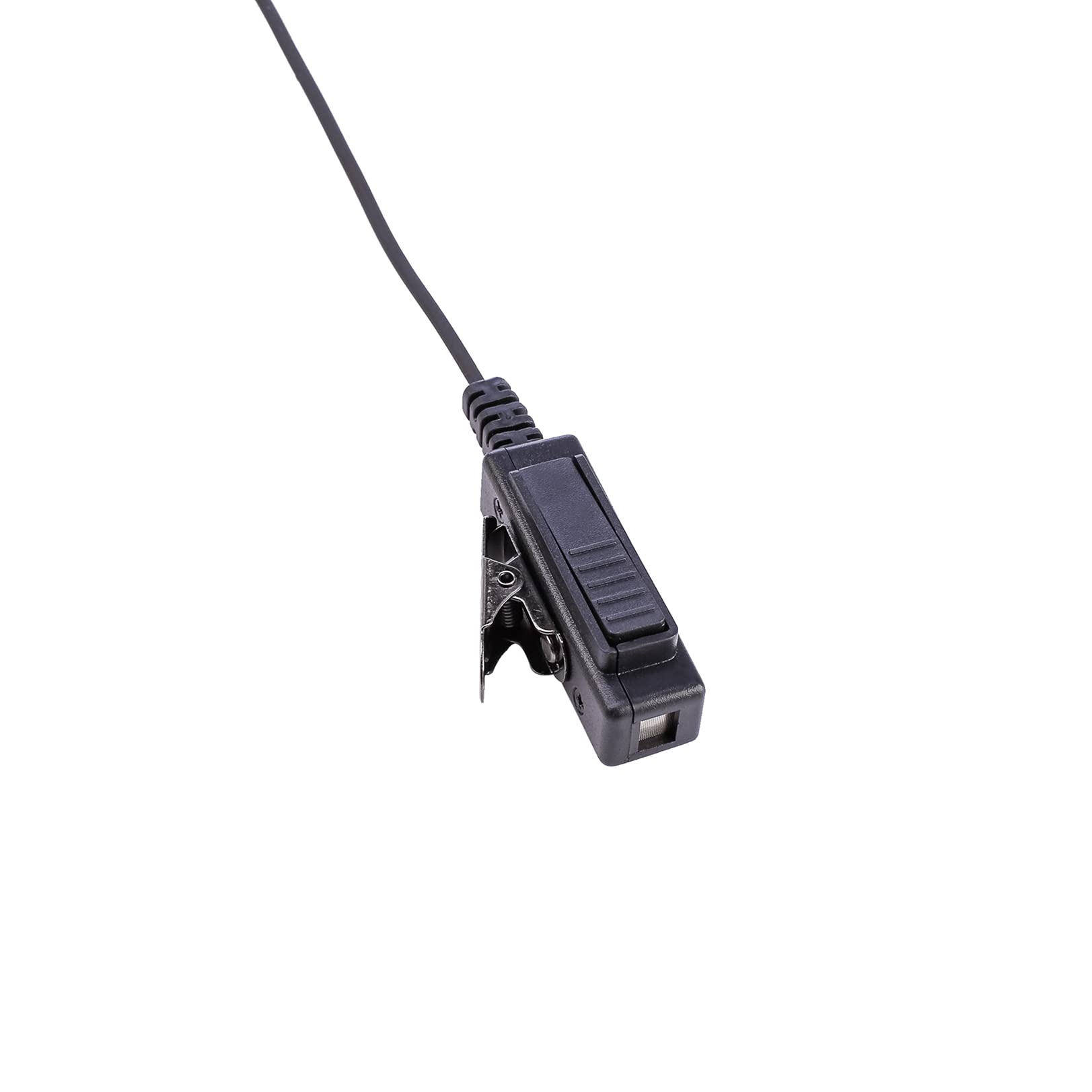 POFENAL Earpiece Headset for HYT Hytera PD502 PD562 BD502 TC-508 TC-580 Walkie Talkie Radios - Clear Acoustic Tube with Large PTT Button - Ideal for Security, Construction & Event Staff Communication