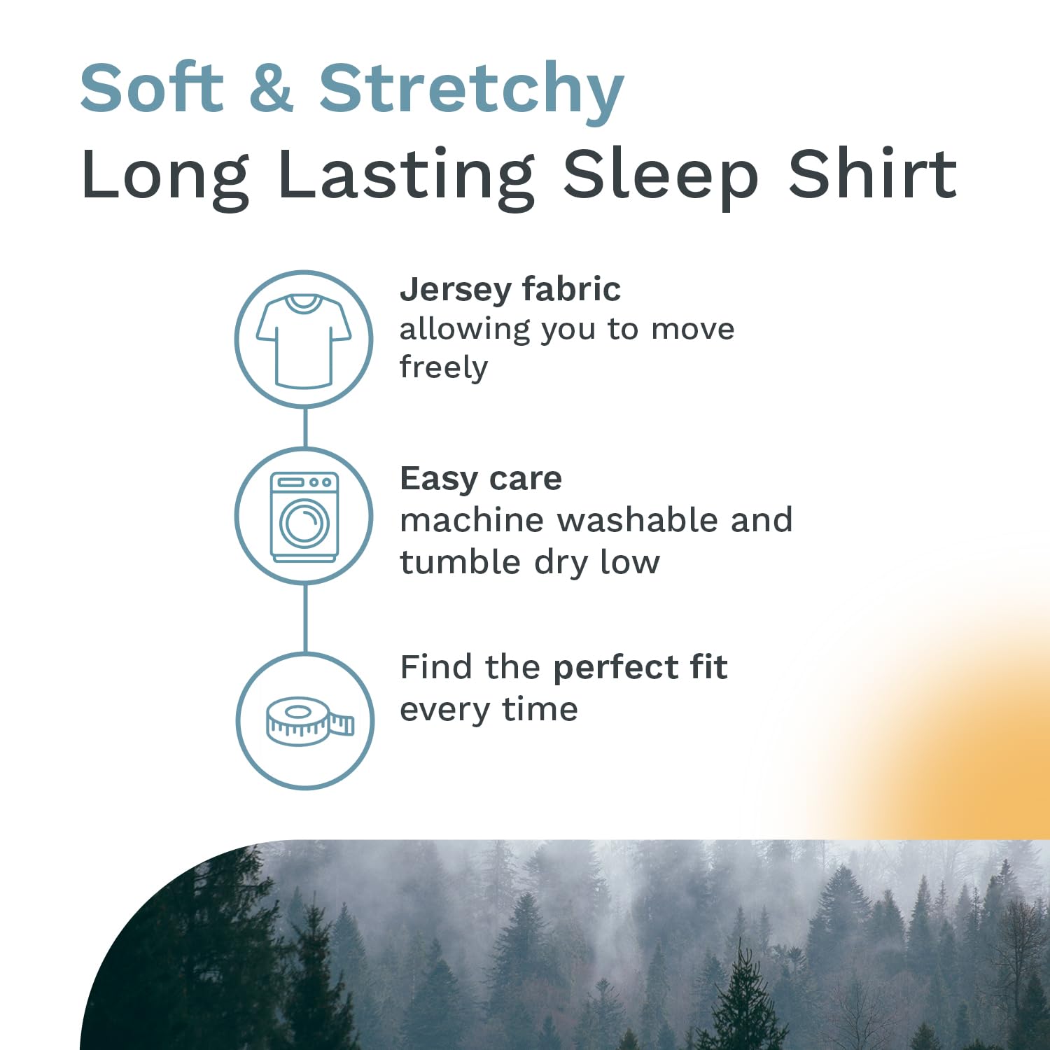 Women's Sleep Shirts - Soft & Comfortable Nightwear for Ladies - Premium Quality Sleepwear for Relaxing at Home or Traveling