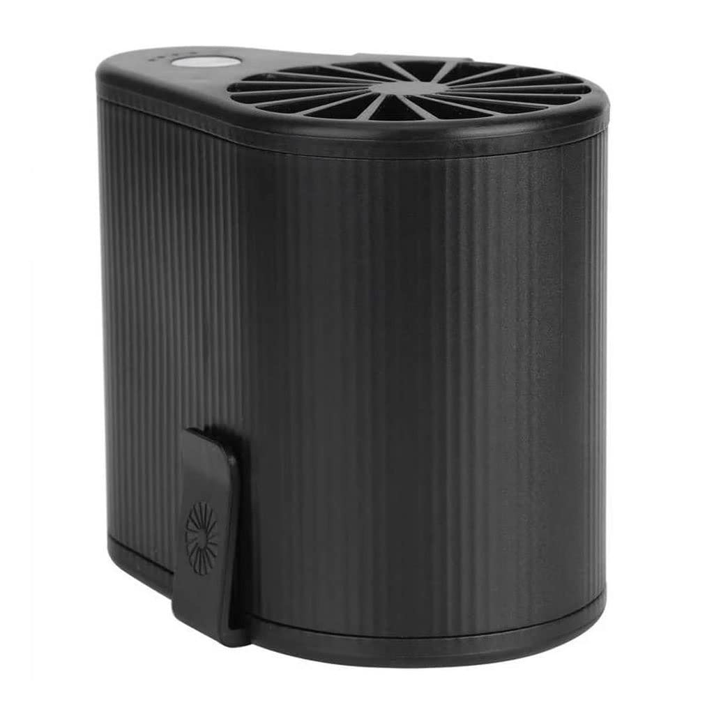 HJINGBIN Portable Waist Fan - USB Rechargeable Mini Cooling Fan for Outdoor Sports, Hiking, Camping & Travel - Hands-Free Personal Air Cooler for Summer Activities