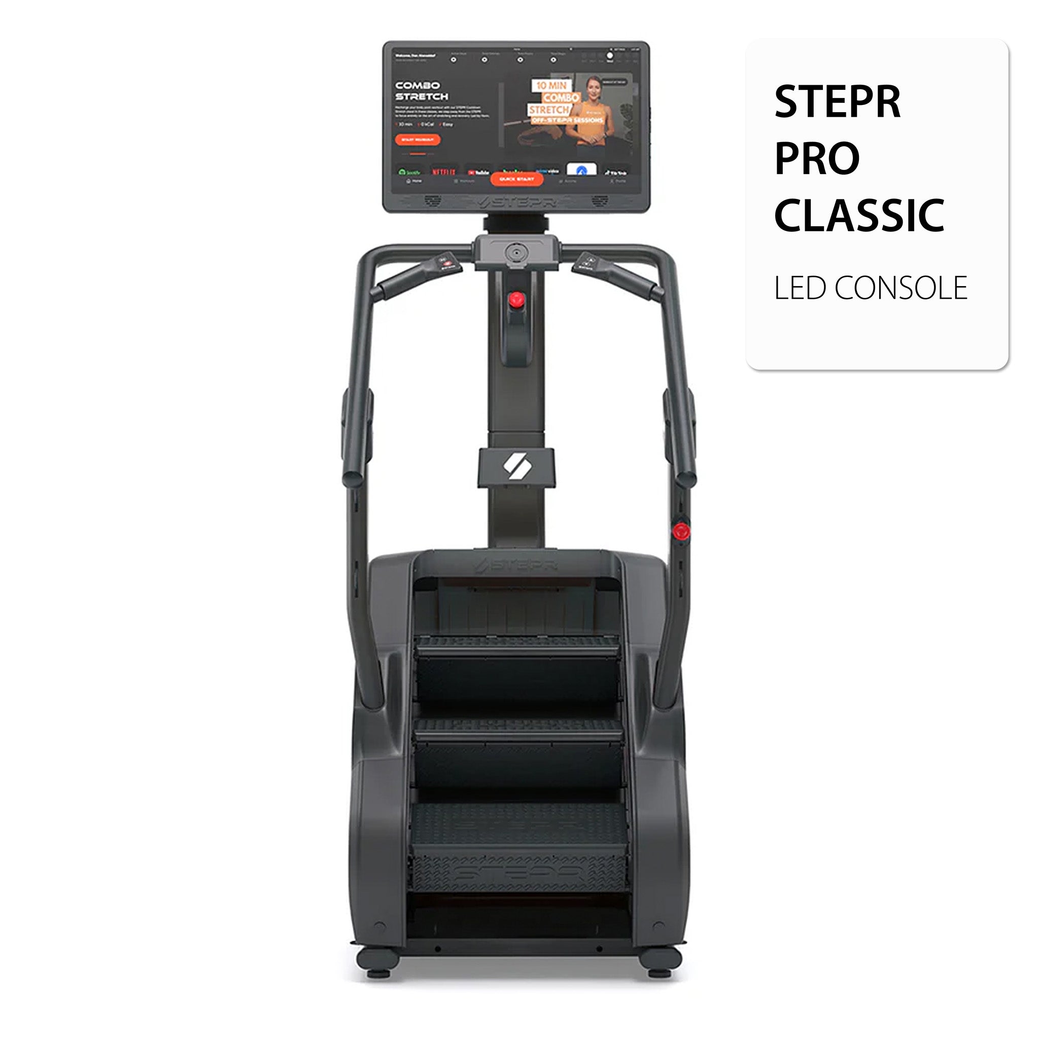 STEPR PRO Stair Climber - Portable & Foldable Stepper Machine for Home Workout - Perfect for Cardio, Leg & Glute Training - Ideal for Small Spaces & Apartment Fitness