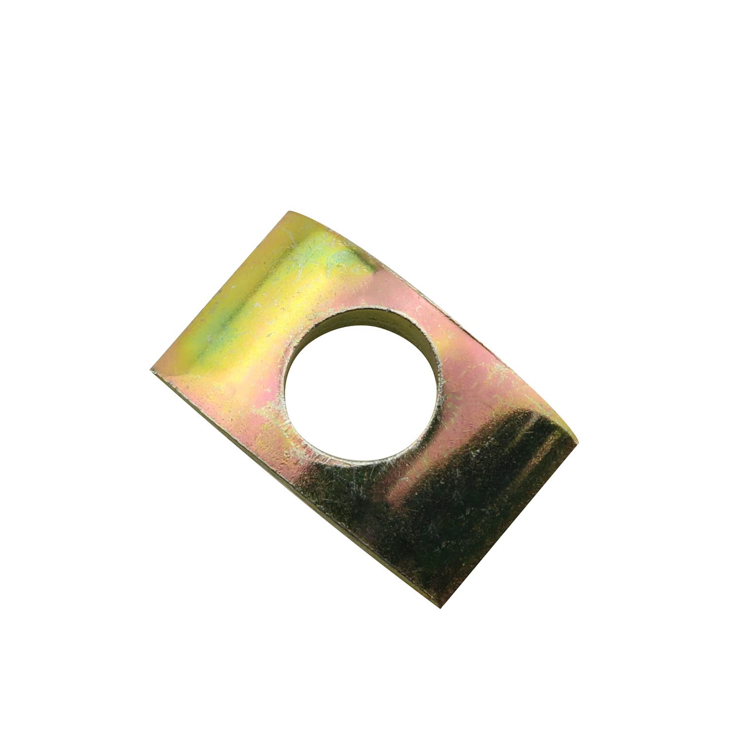 12pcs M10 Half Moon Nuts Washer Spacer 27x16mm - Furniture Hardware Accessories for DIY Furniture Assembly, Bed Frame, Cabinet & Table Connection (Durable Metal Fasteners)