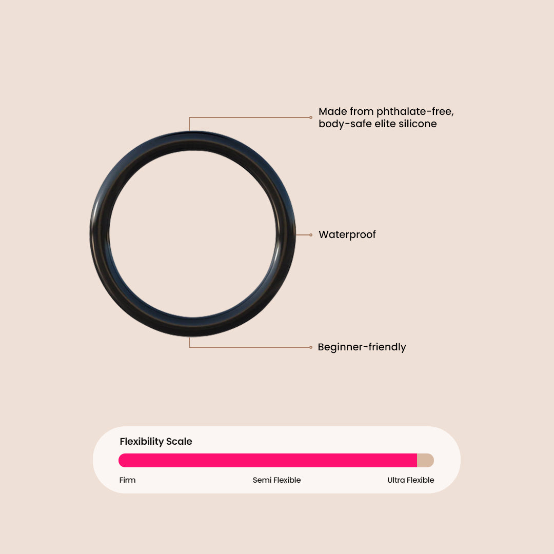 Fantasy C Ringz Silicone Cock Rings - 3-Piece Set for Enhanced Stamina & Pleasure | Soft Stretchy Penis Rings for Couples & Solo Play | Perfect for Intimate Moments & Spicing Up Your Sex Life