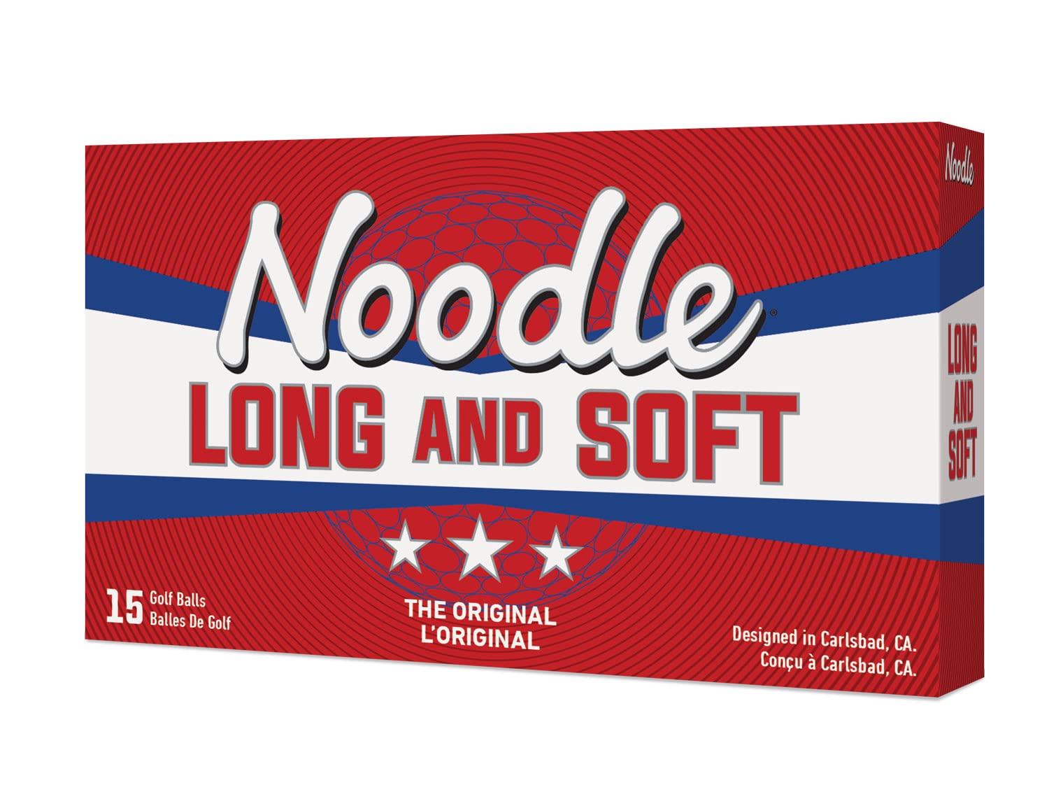 TaylorMade Noodle Long & Soft Golf Balls - 12 Pack | High Visibility, Soft Feel, Long Distance | Perfect for Beginners & Recreational Golfers | Ideal for Driving Range & Casual Play