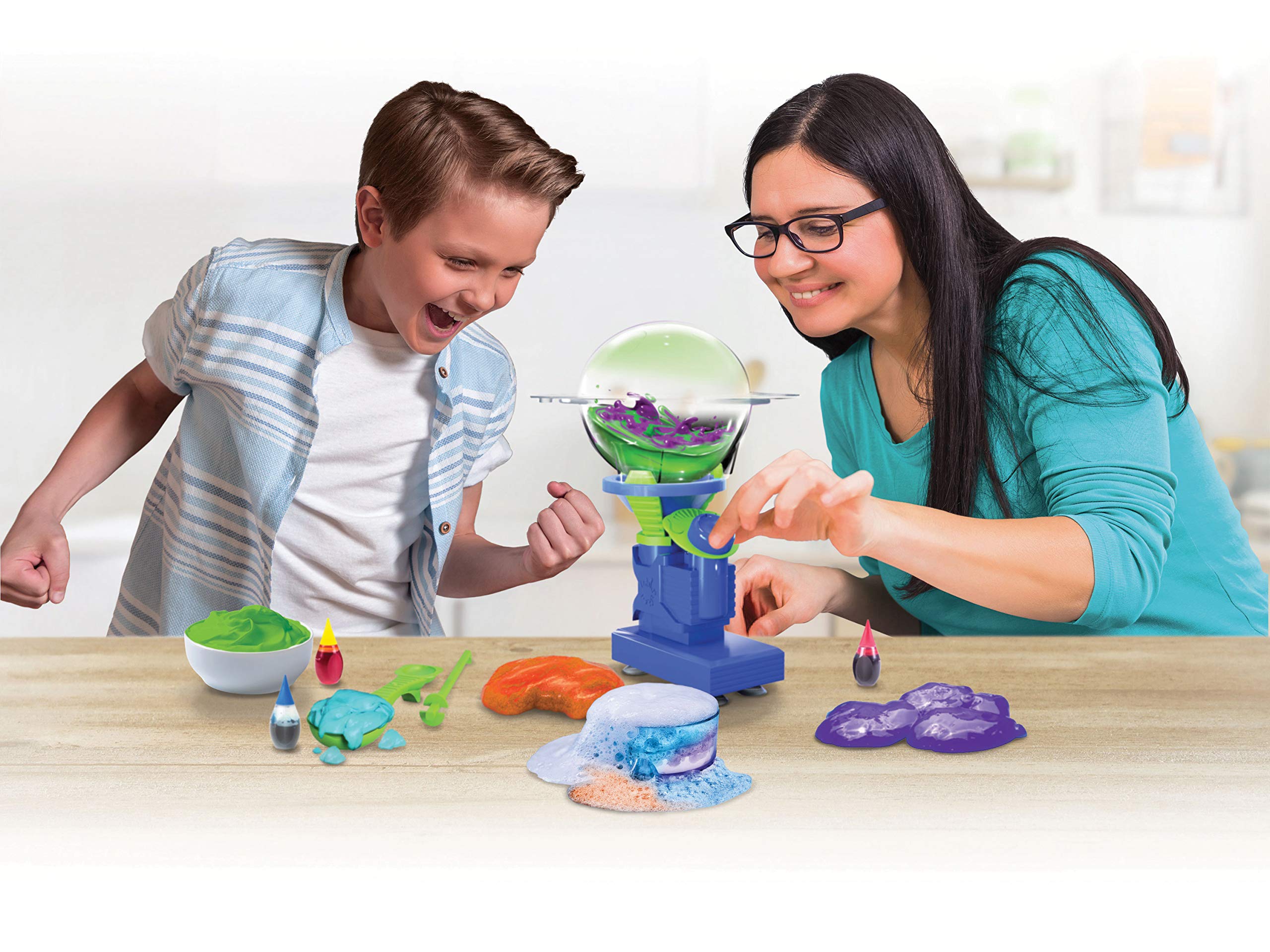 SMARTLAB Toys It's Alive Slime Lab - DIY Science Kit for Kids Ages 6-12 | Make Glow in The Dark Slime | Fun STEM Educational Activity for Home & Classroom Experiments