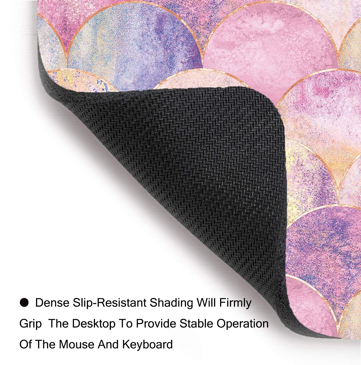 XXL Gaming Mouse Pad - Non-Slip Rubber Base for Office & Home