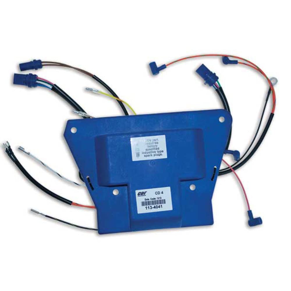 CDI Electronics 113-4041 Johnson/Evinrude Power Pack - Compatible with 4 Cylinder Outboard Motors (1988-2001) | Reliable Replacement for Marine Engine Performance | Perfect for Boating, Fishing & Water Sports